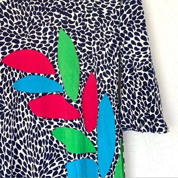 Lilly Pulitzer Angie Shift Dress Silk Caterpillar Colorful Resort Preppy Size XS - Picture 5 of 8